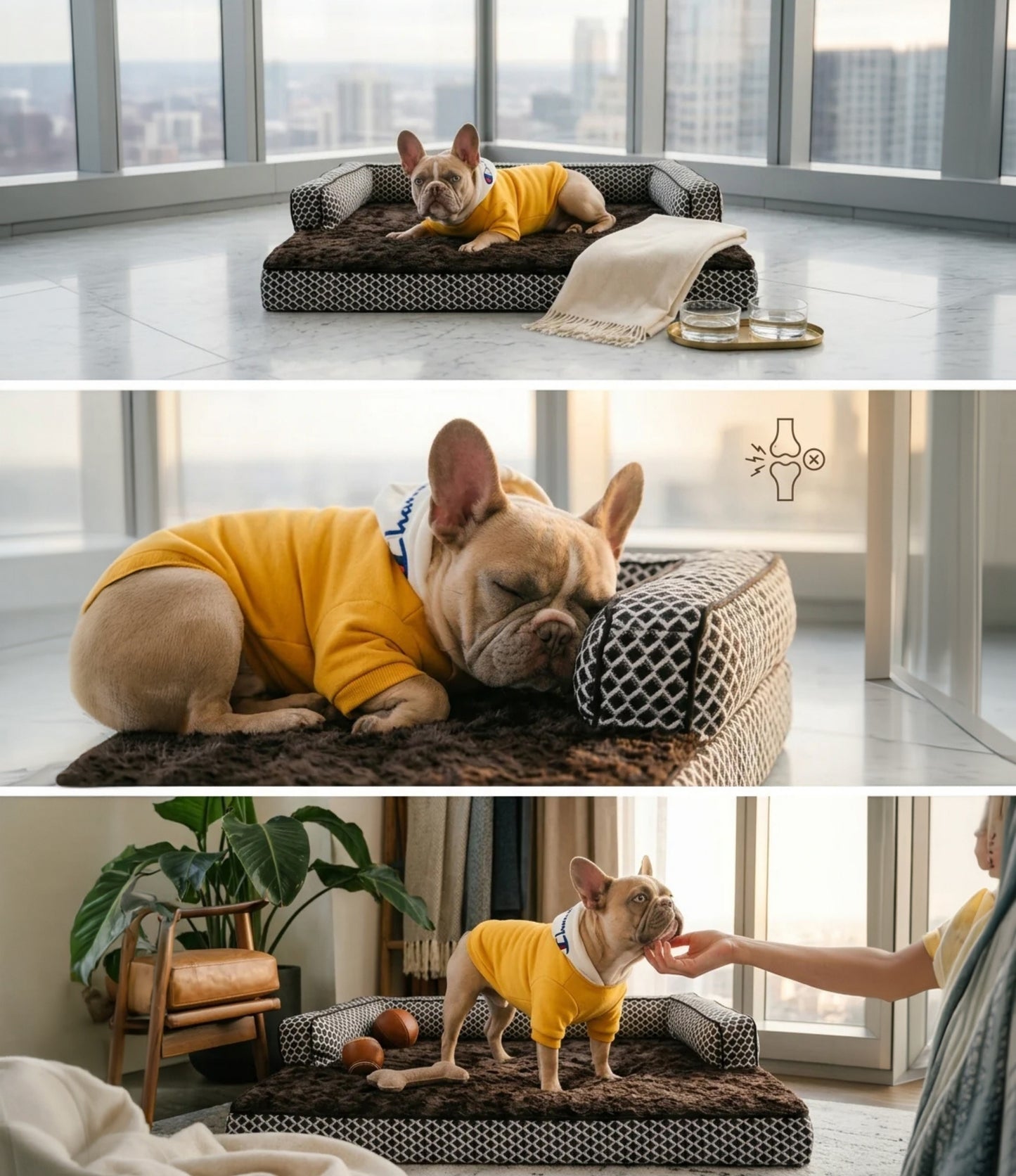 Pet Orthopedic Bed (Bolstered)