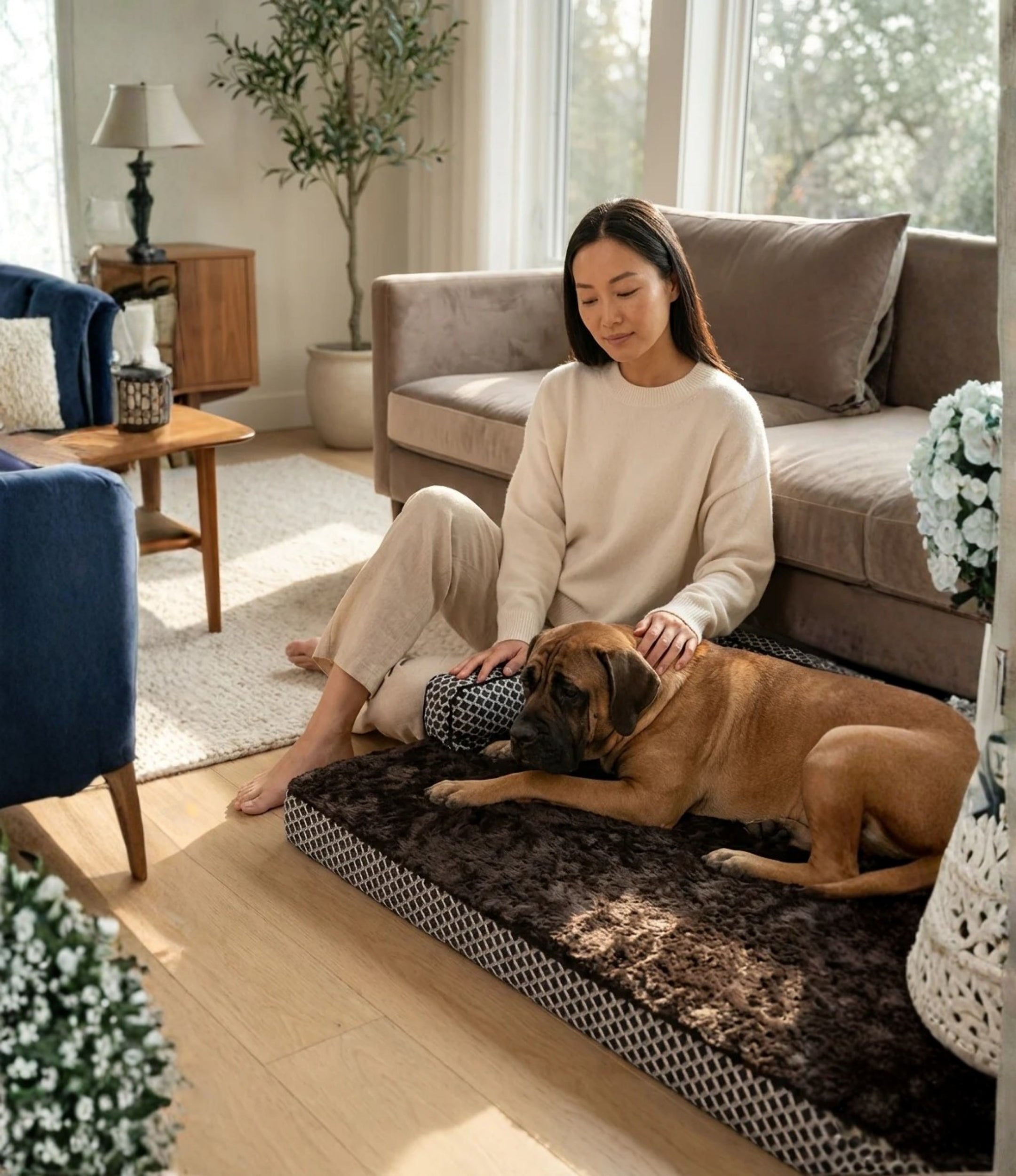 Pet Orthopedic Bed (Bolstered)
