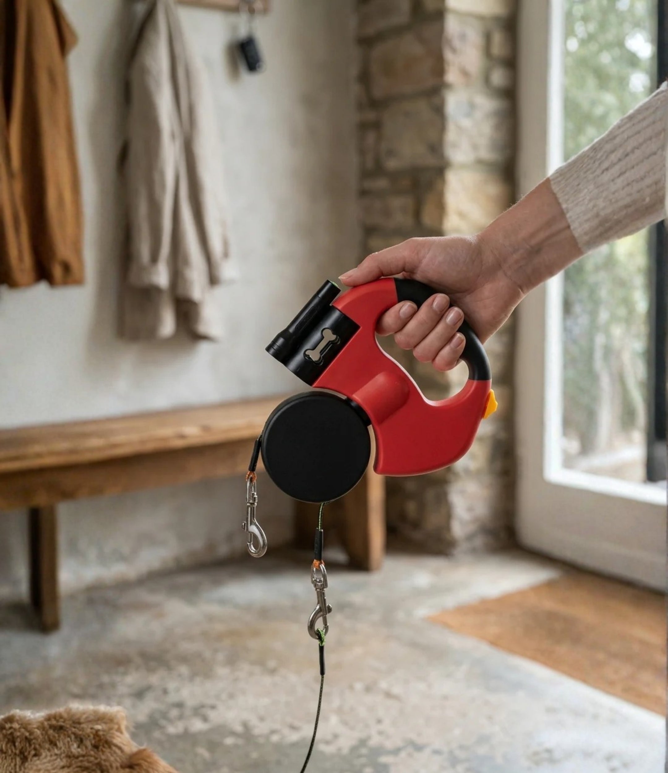 No-Tangle Double Dog Leash