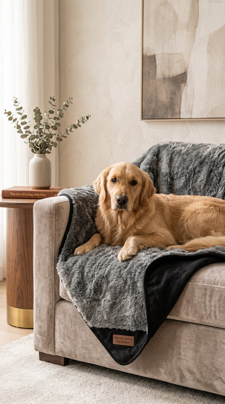 Faux-Fur Pet Throw (Pup-Protector)