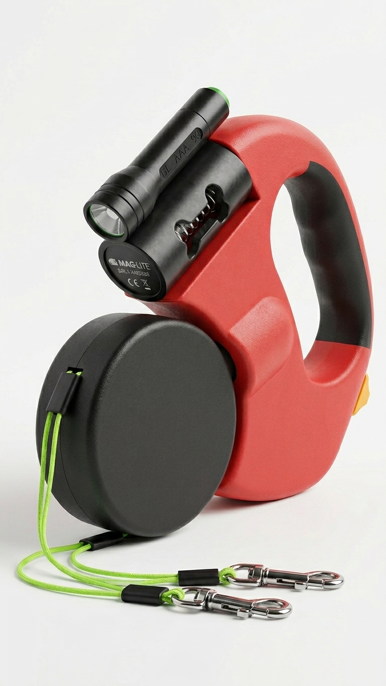 No-Tangle Double Dog Leash