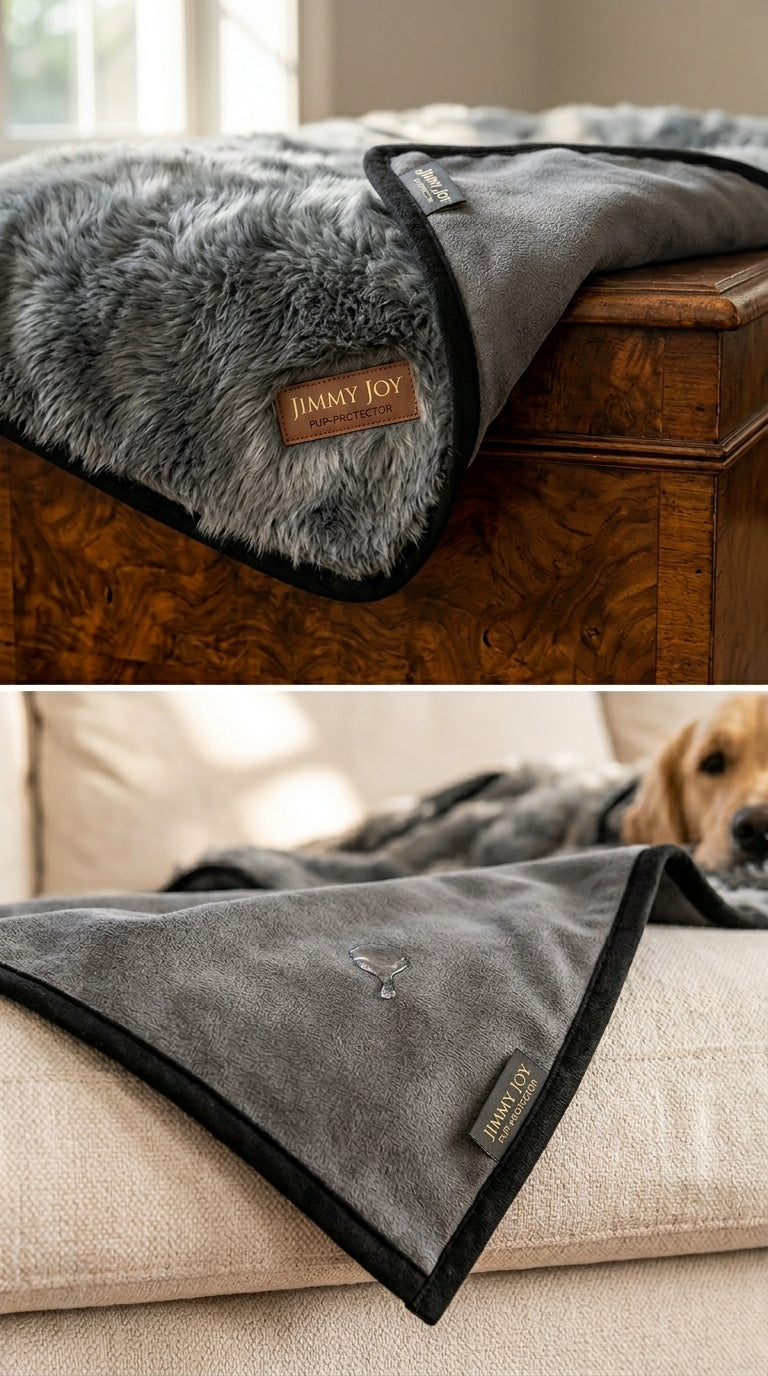 Faux-Fur Pet Throw (Pup-Protector)