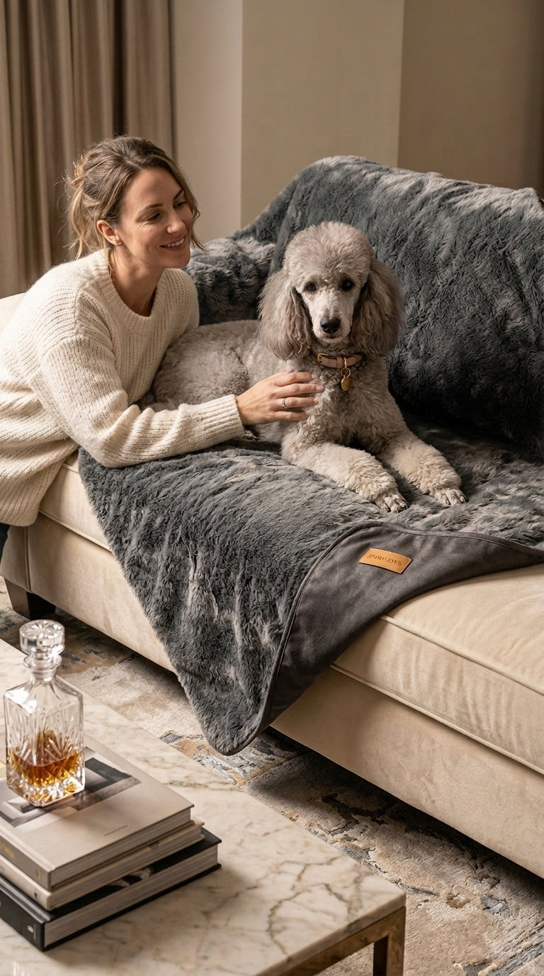 Faux-Fur Pet Throw (Pup-Protector)